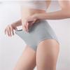 3Pcs Women's High Waist Briefs Panties Breathable Soft Fabric Underwear