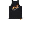 Men's Nike Sports Creative Printing Running Basketball Jersey/Vest Black DH6756-352