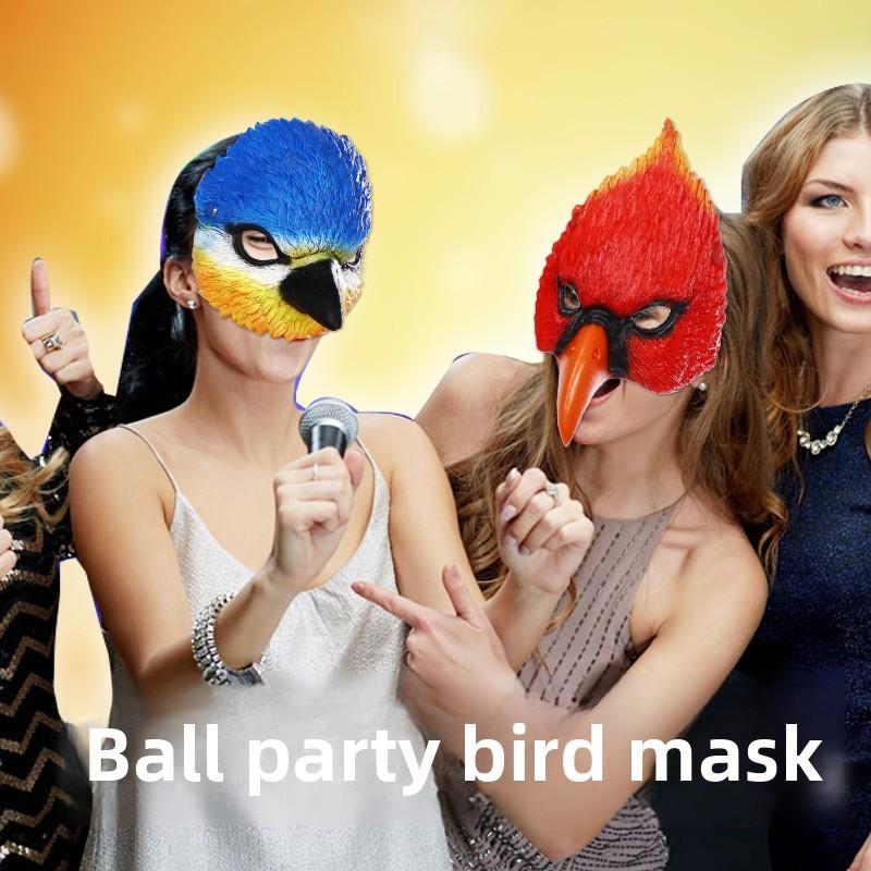 Bird Head Mask Cosplay Costume Prop With Foam Material For Carnival Stage Performances