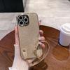 Защитный чехол с блестками «Гипсофила» для iPhone 17: Полное покрытие, легкая роскошь, противоударный дизайн, совместимый с объективом Apple 15.