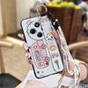 Soft Case Wristband Phone Case For Redmi 14C 4G/14R 5G/A3 Pro 4G/POCO C75 Protective Shockproof Cartoon Waterproof Cute