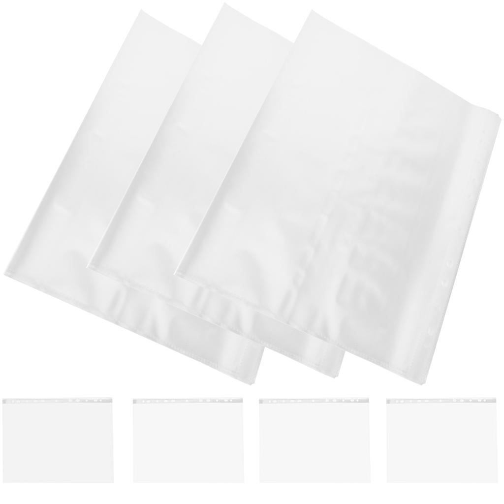 100 Pcs Race Bib Cover Number Holder Running Display Bibs Bag Clear For Storage Container Bags