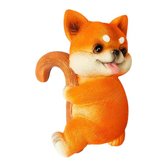 Животное Декоративная Статуэтка Мини Кошка Собака Смола Украшение Компактный Дизайн Цветочные Горшки Аквариумы Фигурка