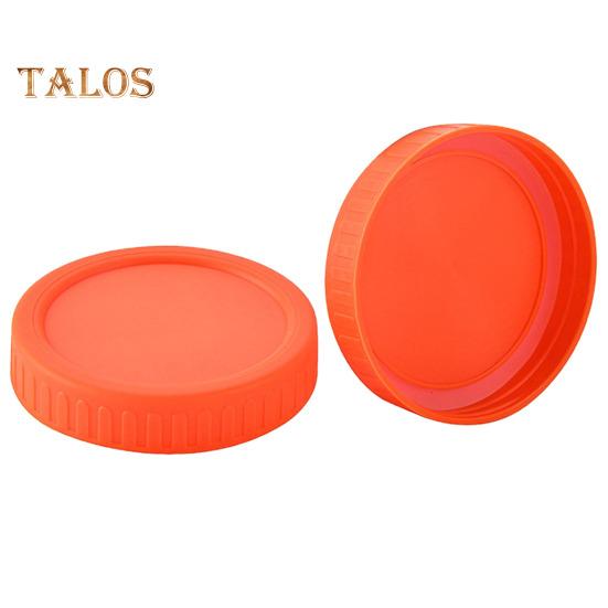 10 шт., 86 мм, крышка банки с широким горлышком, силиконовое уплотнение, воздухонепроницаемое пищевое качество, не содержит BPA, сверхмощная герметичная цветная универсальная круглая чашка, может покрыться