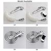 Toilet Shattaf Adapter Spray Handheld Bidet Shower Head Wall Bracket Hose Kit