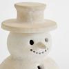 Смола Снеговик Искусственный Поддельный Рождественское Украшение Краска Снеговик Для Крыльца Стола Кухни