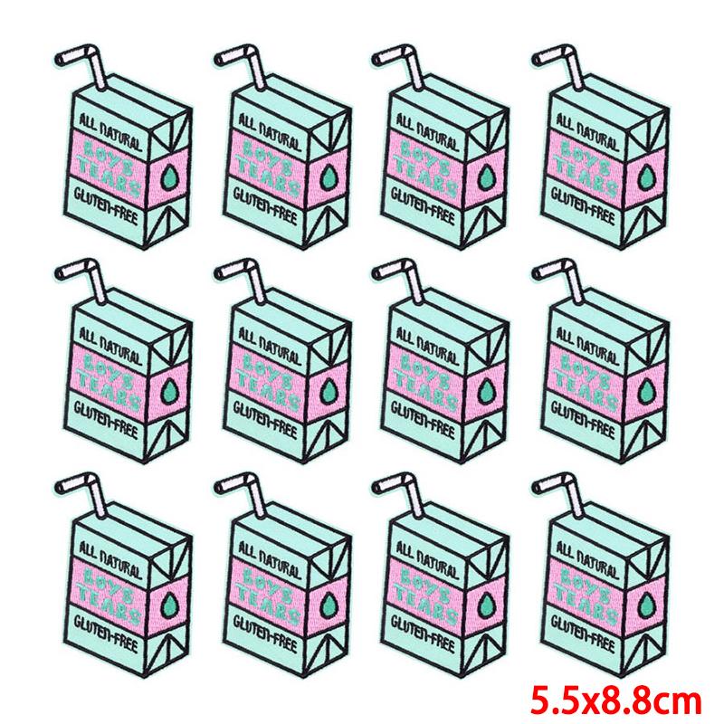 10 шт./лот, оптовая продажа, вышивка, железные нашивки для одежды, нашивки для одежды, куртки, декор, аппликация, принадлежности для шитья