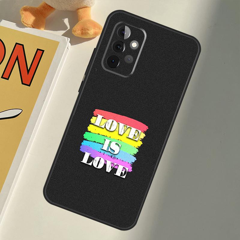 LGBT Pride Love For Samsung Galaxy A33 A36 A56 A26 A16 A15 A55 A53 A35 A22 A32 A52 A54 A34 A14 A05 A06 Case