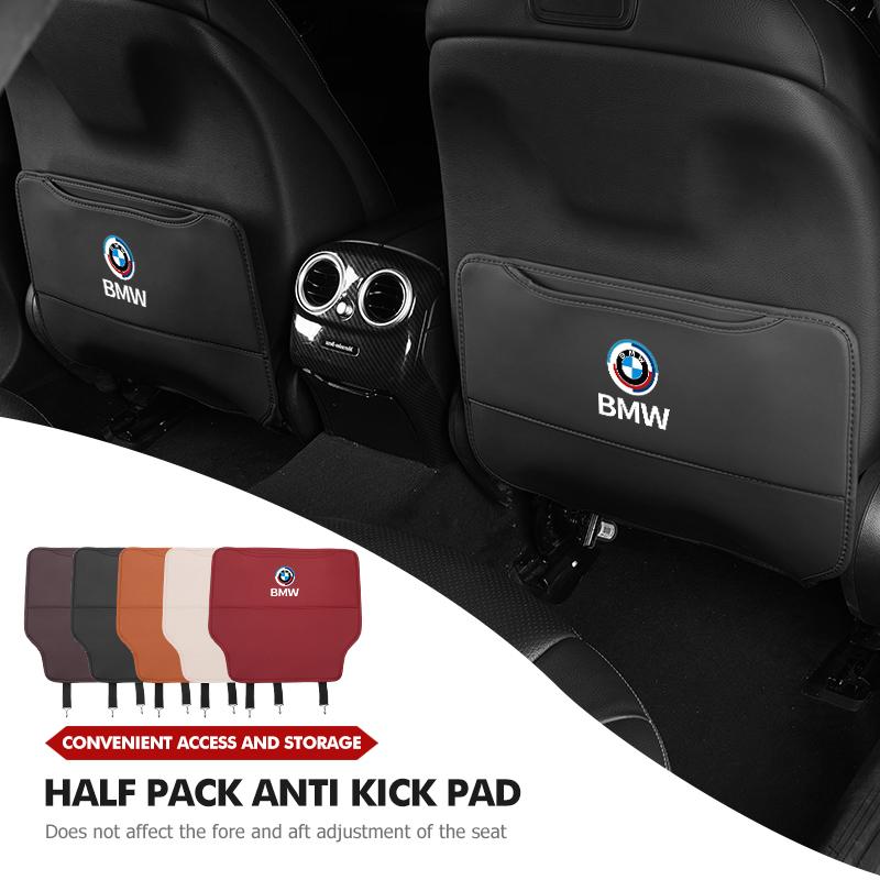 For BMW 1 Se E88 For BMW Car Seat Back Anti Kick Pad Child Anti-Scratch Protective Mat 50th Anniversary Edition E36 E46 E53 E90 E60 E93 E87 G20
