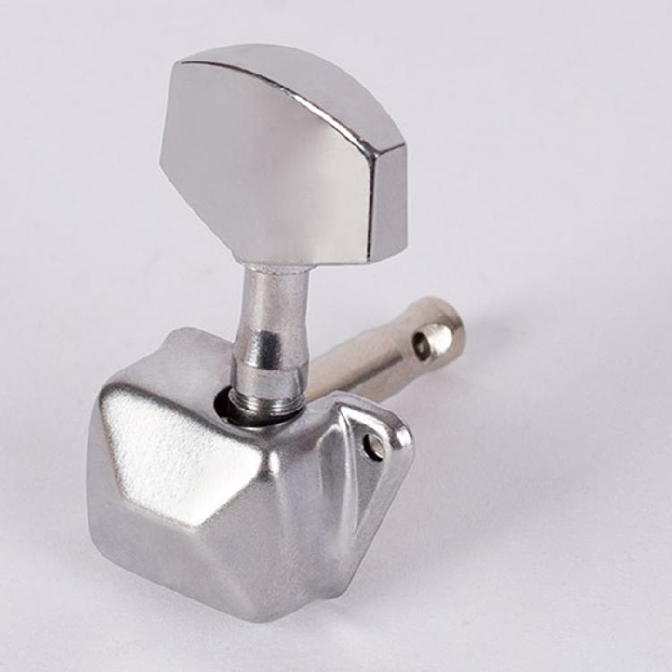 6 шт. Металлические колки для настройки гитары 3 левых 3 правых Головки грифа гитары Ручки Колки Замена Аксессуары для гитары Прочные