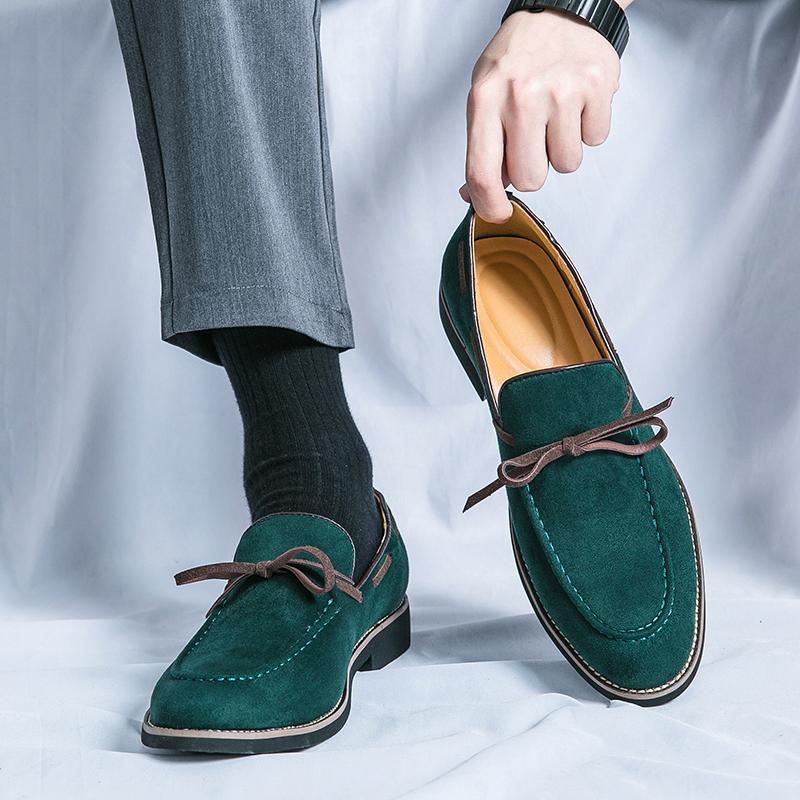 Men Loafers Soft Business High Quality Spring Autumn Suede Leather Shoes Men Flats Driving Shoes Loafers Men Zapatos De Hombre
