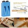 Zhan-15 Degree Angle Drilling Kit for Wood with Jig Guide Drill Bits and 6/8/10 Mm Holes