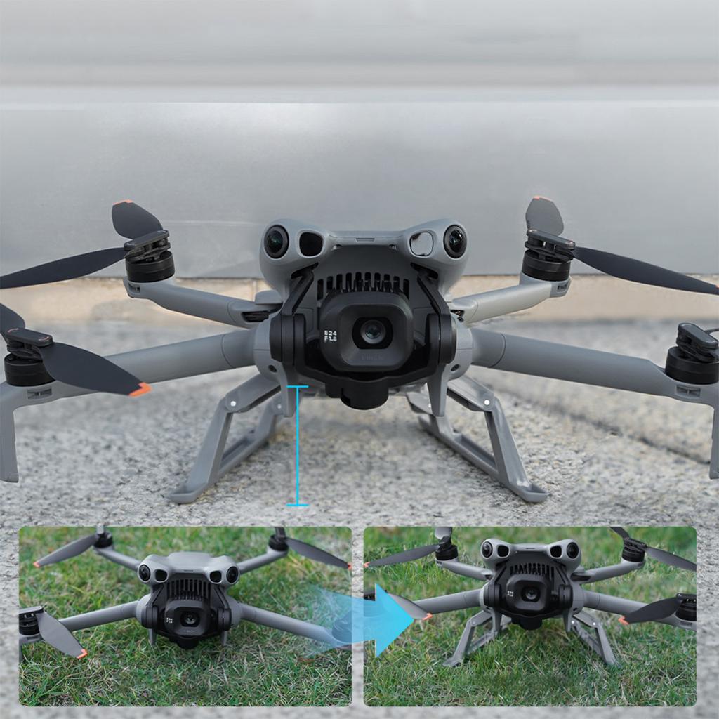Foldable Extended Landing Legs Height Extender Stand Mount Support for DJI Mini 5 Pro Accessories