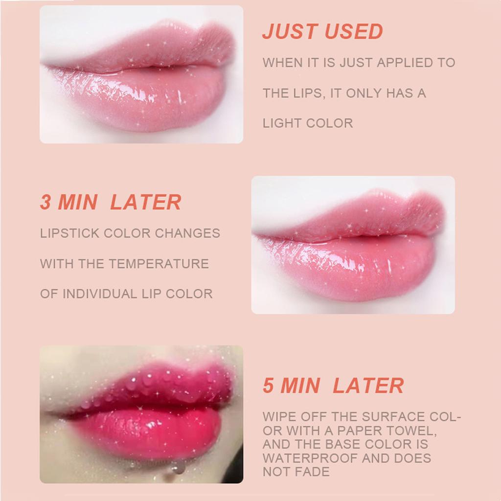 Перламутровая помада Lazy Lips Fine Flash не так легко выцветает. Изменение цвета, изменение влажности, изменение цвета. Помада Lazy Lips