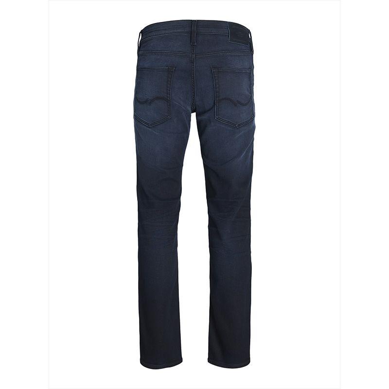 Мужские темно-синие зауженные джинсы JACK & JONES