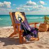 1pc Nightmare Before Christmas Microfiber Beach Towels Quick Dry Towel Sand Beach Towels Pool for Travel Swim Pool. S7290145
