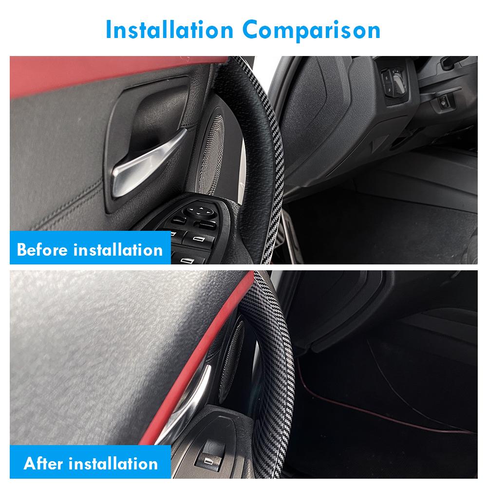 Автомобильные внутренние дверные ручки для BMW F30 F31 F32 F34 F35 F36 F80 F82 3 4 серии 3GT ABS внутренняя дверная ручка Защитная ручка