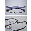 Классические мужские деловые очки для близорукости в полуоправе, очки унисекс по рецепту, очки в стиле ретро с минусом диоптрий, близорукие очки от 0 до -4,0