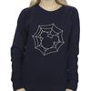 Disney Womens/Ladies Mickey Mouse Spider Web Sweatshirt