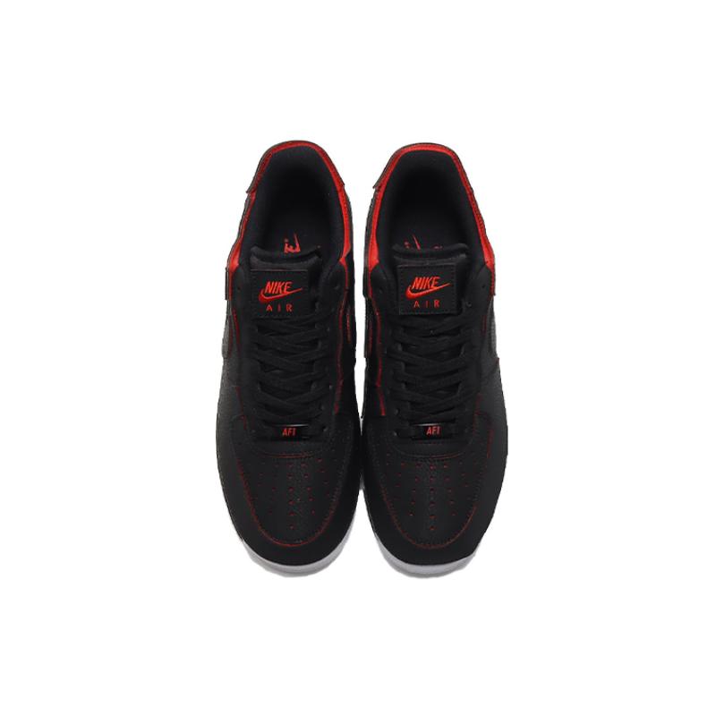 Nike Air Force 1 Low 1/1 Black Chile Red Sneakers DD2429-001