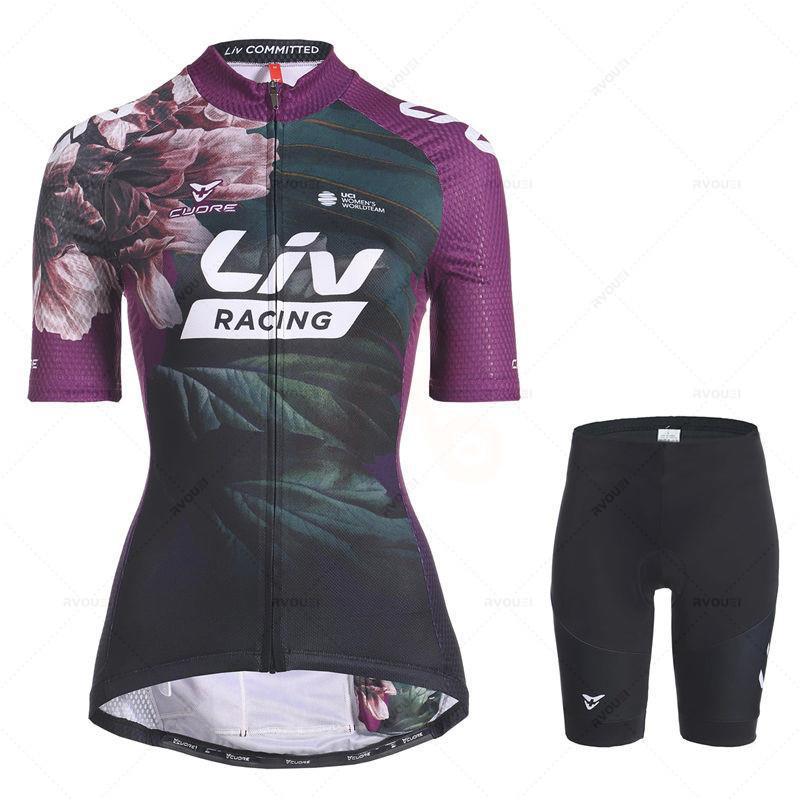 Cycling Suit, Women's Summer Cycling Road Bike Cycling Suit, Outdoor Cycling Suit.
