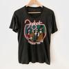 1978 Mist Hat Band Ретро Футболка с принтом 'Retro Tour' Ретро Памятный Принт Унисекс Футболка Повседневная Спортивная Одежда для Активного Отдыха - Мужская...
