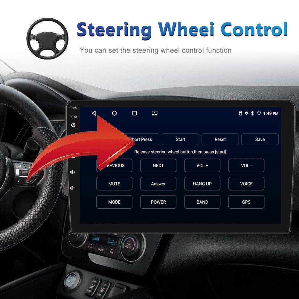 Автомобильный мультимедийный плеер для Renault Logan Sandero 2014-2019, 2 Din, Android Carplay, автомобильная стереосистема, Wi-Fi, GPS-навигация, головное устройство