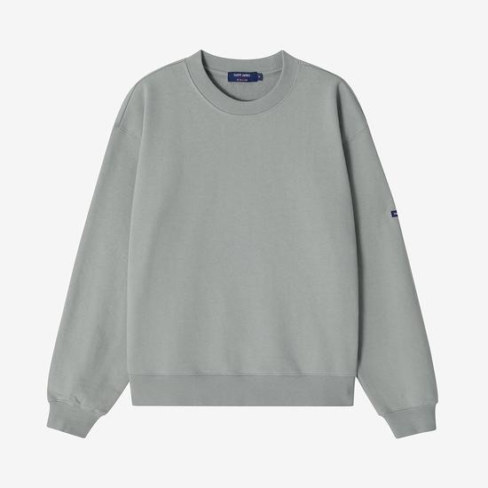 Saint James Bon Bon Elbow Patch T-Shirt (Green) ASJU253KR74-GRN