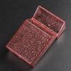 Cigarette Case Shining Clear Appearance Plastic Portable Cigarettes Box for Smoker