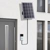 4W Solar Charger 9.8Ft Charging Cable Solar Panel Kit 360° Adjustable Wall Mount Solar Charging Panel for Ring Video Doorbell 4