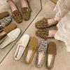 Women Flats New Sexy Elegant Casual Loafers Leopard Print Wear-Resistant Sneakers Women Fashion Walking Flat Shoes for Women