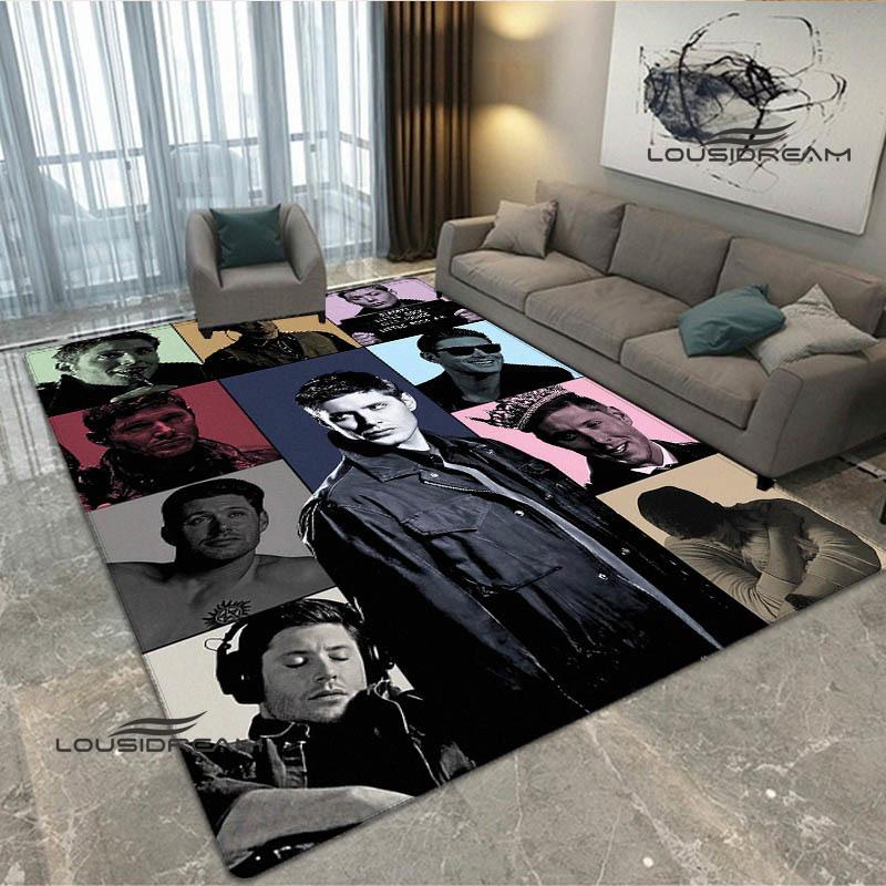Supernatural Join the Hunt printed carpet Non-slip carpet outdoor carpets area rug bedroom decor rug for bedroom birthday gift