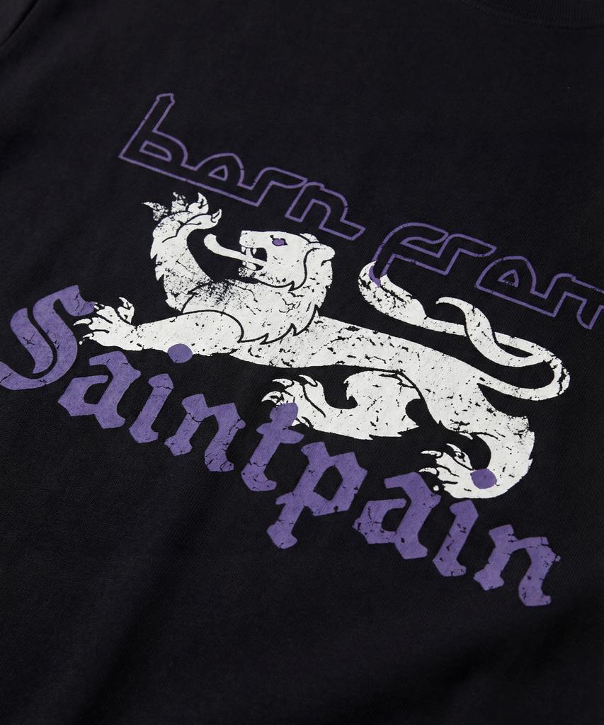 SAINTPAIN Sp Medieval Emblem Short Sleeve T-Shirt Black