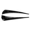 Pair R-Style Glossy Black Car Front Fender Vents Fits For Honda Civic 2016-20 US