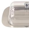 Stainless Steel Butter Box with Lid Airtight Butter Dish for Countertop Fridge Butter Keeper Tray for Cream Cheese
