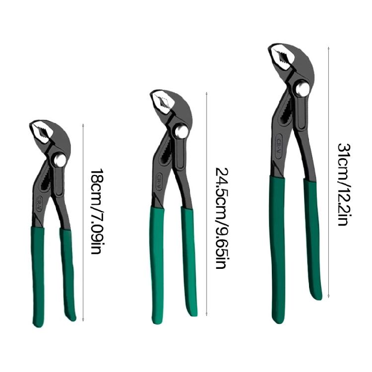 Универсальные регулируемые трубные ключи для быстрого ремонта и задач по техническому обслуживанию Шарнирные плоскогубцы для домашнего ремонта