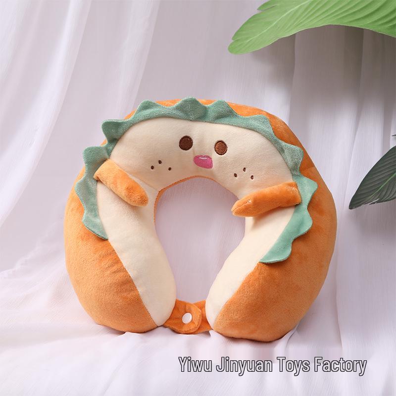 Ergonomic U-Shaped Neck Pillow for Office, Car, and Airplane