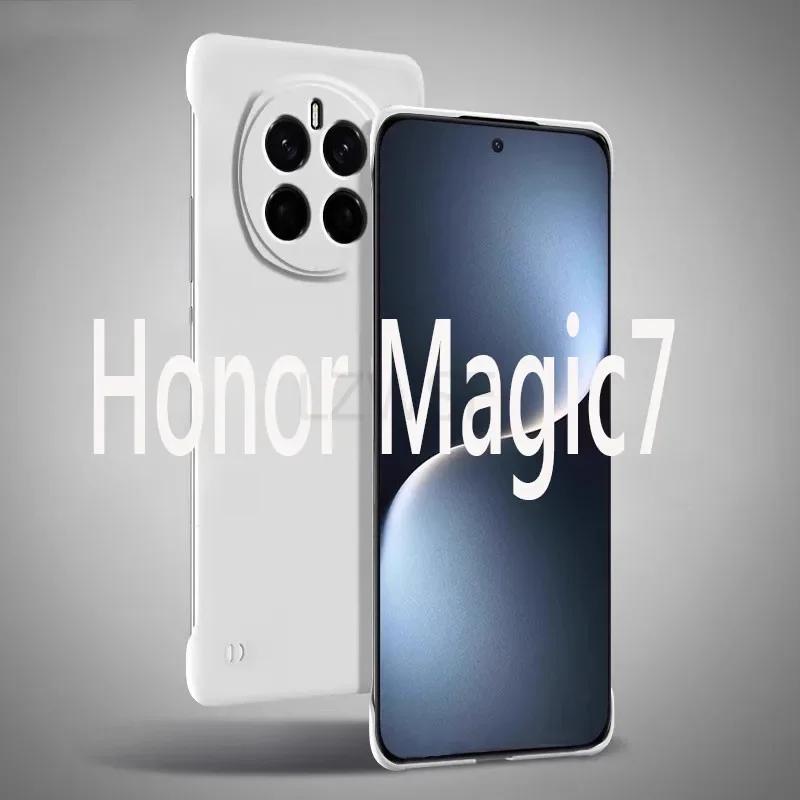 Безрамочный тонкий матовый жесткий чехол из поликарбоната для Honor Magic 7 Lite 7 Pro 6 5 Pro Ударопрочный чехол-футляр для Honor X9C Smart X7C X60