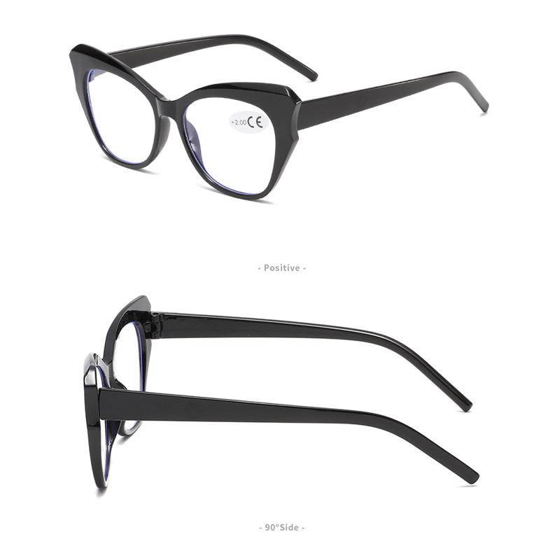 Женские очки для чтения «кошачий глаз» с защитой от синего света и коррекцией дальнозоркости