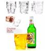 Classcial Pirate partner beer cup crystal glass Creative skull face bone with handle drinking wine Vodka Essential Bar KTV
