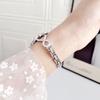 Совместимый ремешок для Huawei GT6, Xiaomi 9 Pro и Apple iWatch 9876SE: Стиль цепочки-банта с капающим маслом