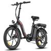 FAFREES F20+ All-Terrain Folding Electric Bicycle 20×3.0 Fat Tires 250W Motor 36V20Ah Battery City Commuting E-Bike For Adult