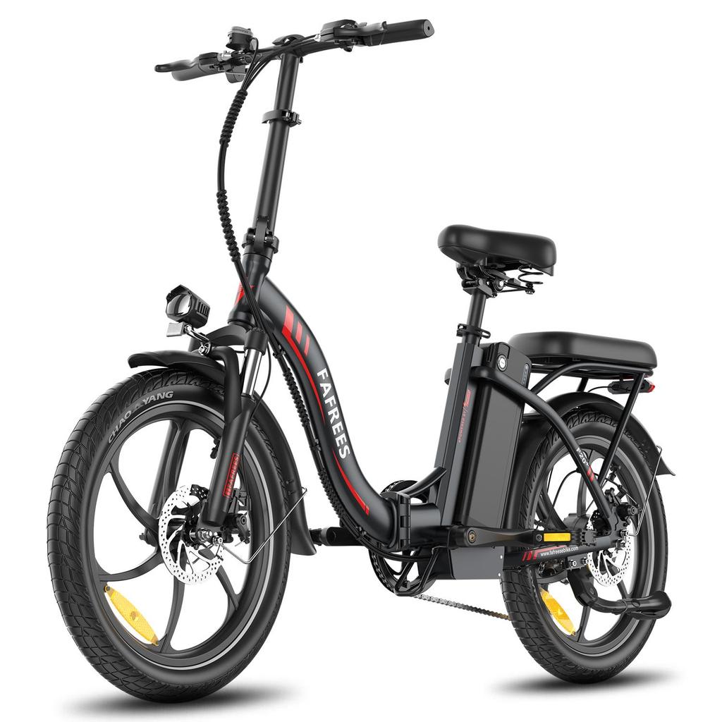 Fafrees F20+ Folding Electric Bike, 250W Motor, 36V 20Ah Battery, 20*3.0 Inch Tires
