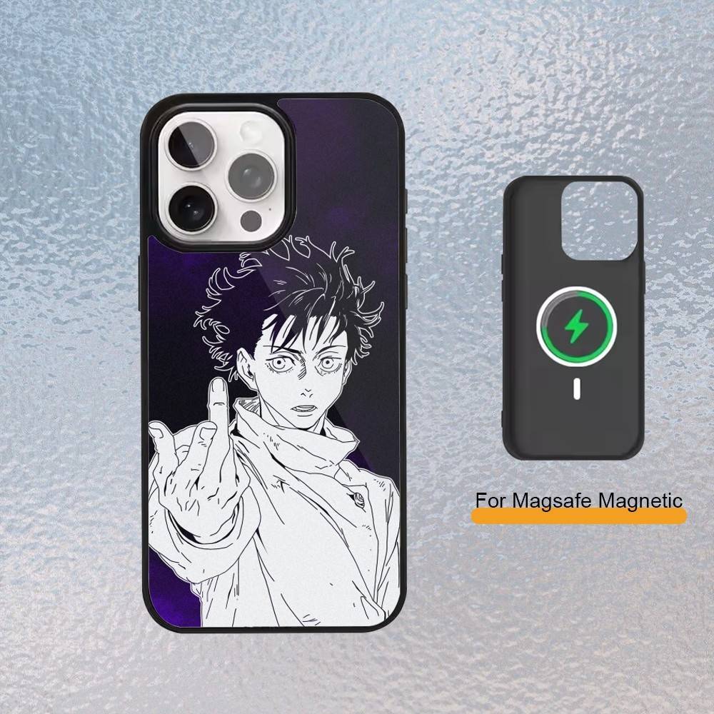 Чехол для телефона Okkotsu Yuta Jujutsu K-Kaisen для iPhone 17,16,15,14,13,12,11 Plus,Pro Max Магнитный чехол с поддержкой беспроводной зарядки