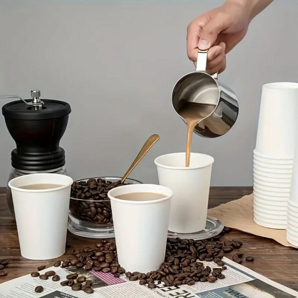 200Pcs 30/60/120/200ml Tasting Cup Thickened Paper Cup Set Disposable Paper Cup  Party Supplies