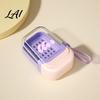 Compact Soap Container Box with Sealed Closure Quick-Lock Lid Draining Tray Double Quick-lock Lid Layer Design Lightweight Container for