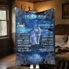 Love Blanket Grandson Plush Blanket Soft Comfortable All Seasons Perfect Sofa Office Naps Outdoor Travel Makes Great Gift