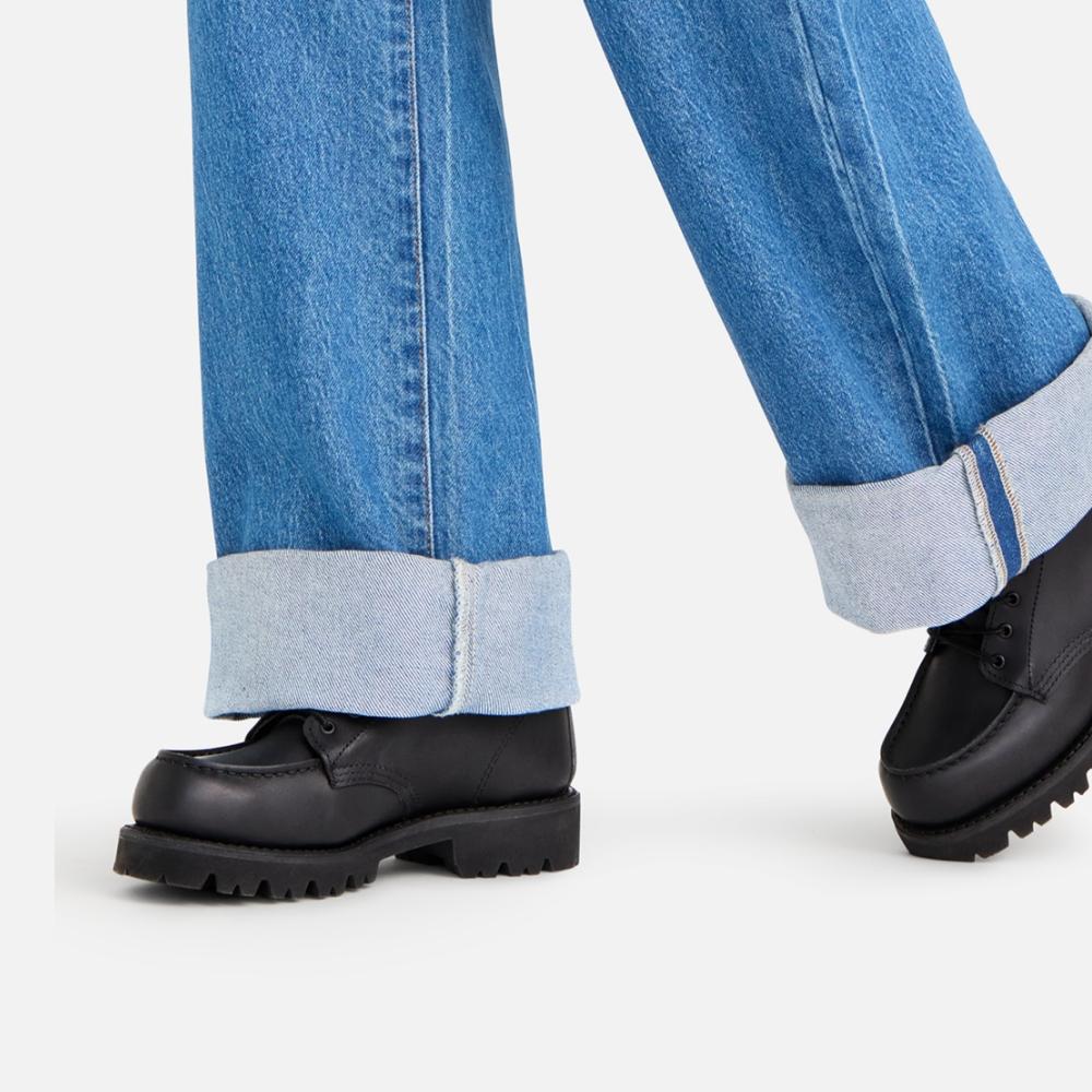 Redwing (Women'S) 6-Inch Porter Moc Toe 3497 - Black Boundary