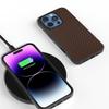 Для iPhone 16 Pro Чехол Текстура углеродного волокна ПУ+ПК+ТПУ Чехол для телефона