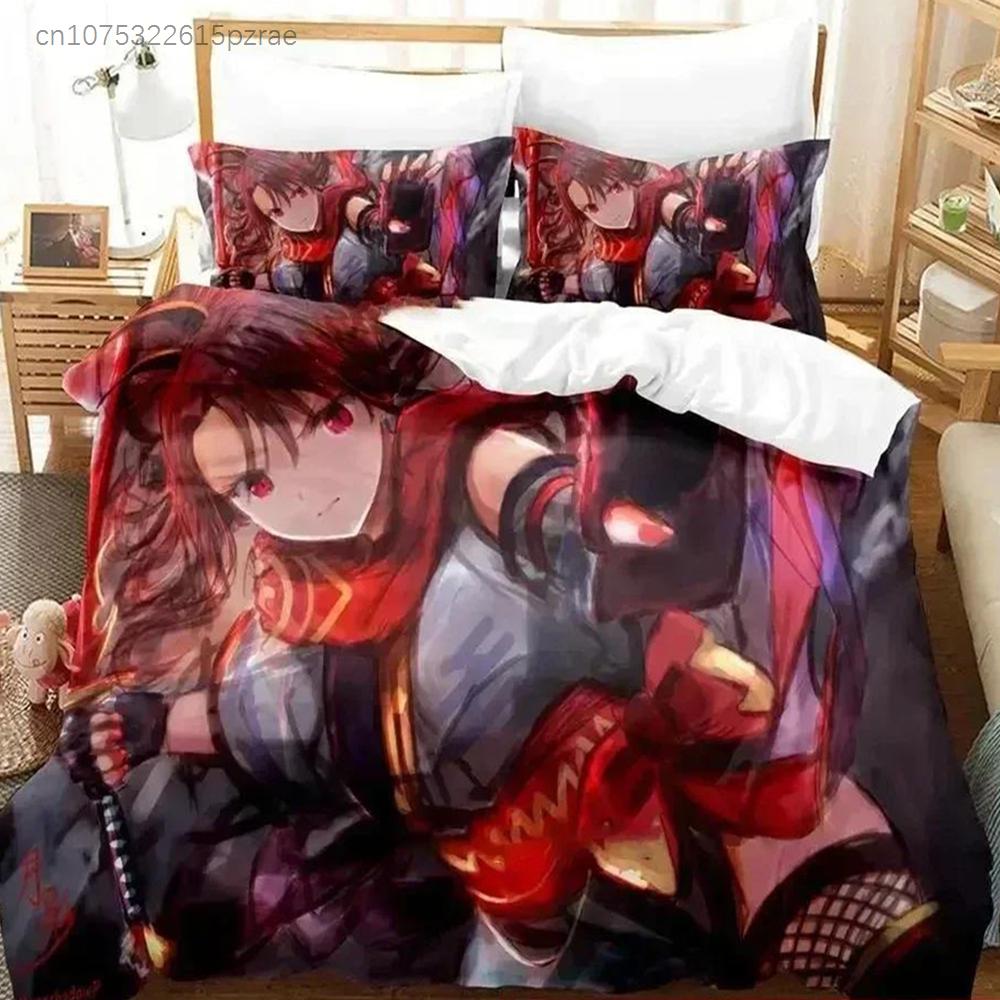 Аниме Shoujo Kageki Revue Starlight Постельный комплект Принтованный постельный набор с наволочкой Пододеяльник Мягкое постельное белье размера Квин-сайз Кинг-сайз для дома